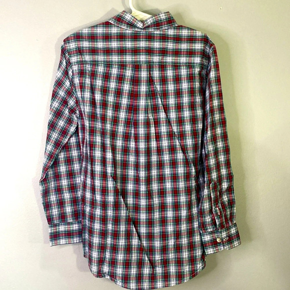Chaps Long Sleeve Boys Button Up Shirt Size 7 - Picture 3 of 8